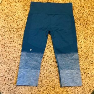 Lululemon High Waist Cropped Legging